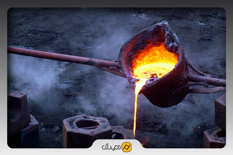 نقطه ذوب فلزات مختلف چقدر است؟